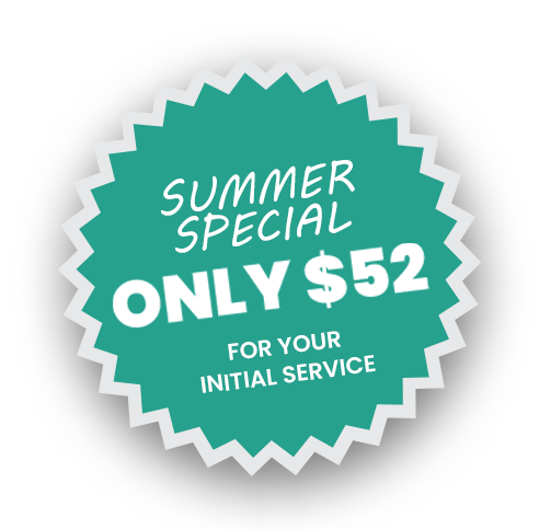 Family Special - Only $52 for your initial service