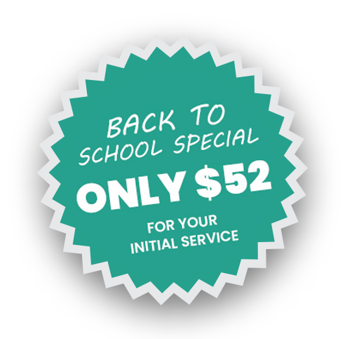 Family Special - Only $52 for your initial service